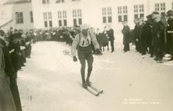 Sigurd Evjen som deltager på norgesmesterskap på Voss.
