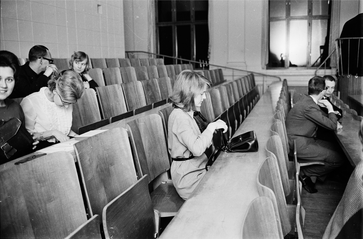 Föreläsningssal, Uppsala 1964