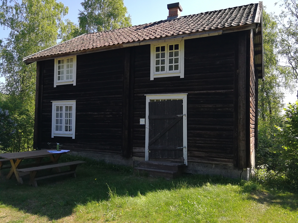 Hovedbygning Tømte gård i Nannestad, fra 1777. Flyttet i 1963.