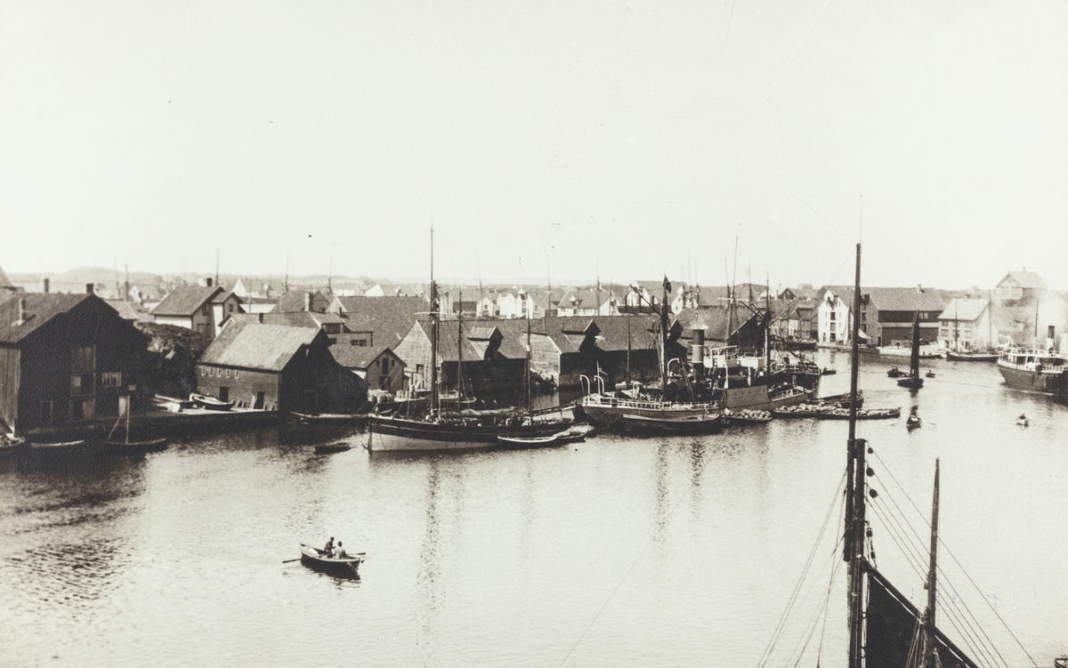 Smedasundet sett mot nordvest, ca. 1920.
