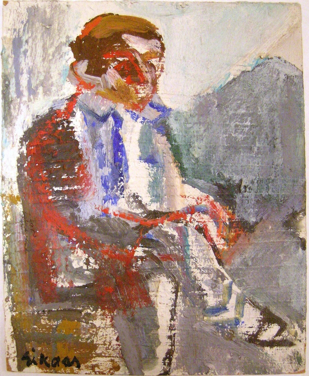 Komponisten Edvard Fliflet Bræin [Maleri]
