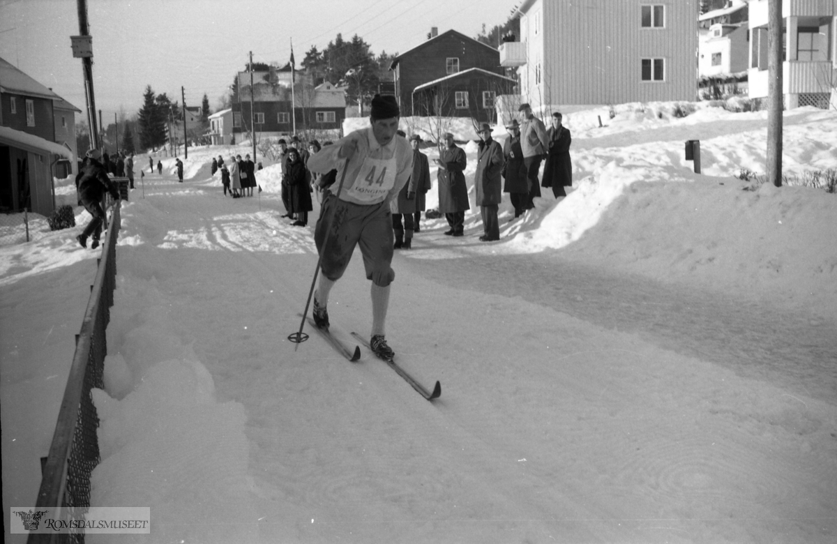 "NM 1962".Fra NM i langrenn i Molde i 1962.