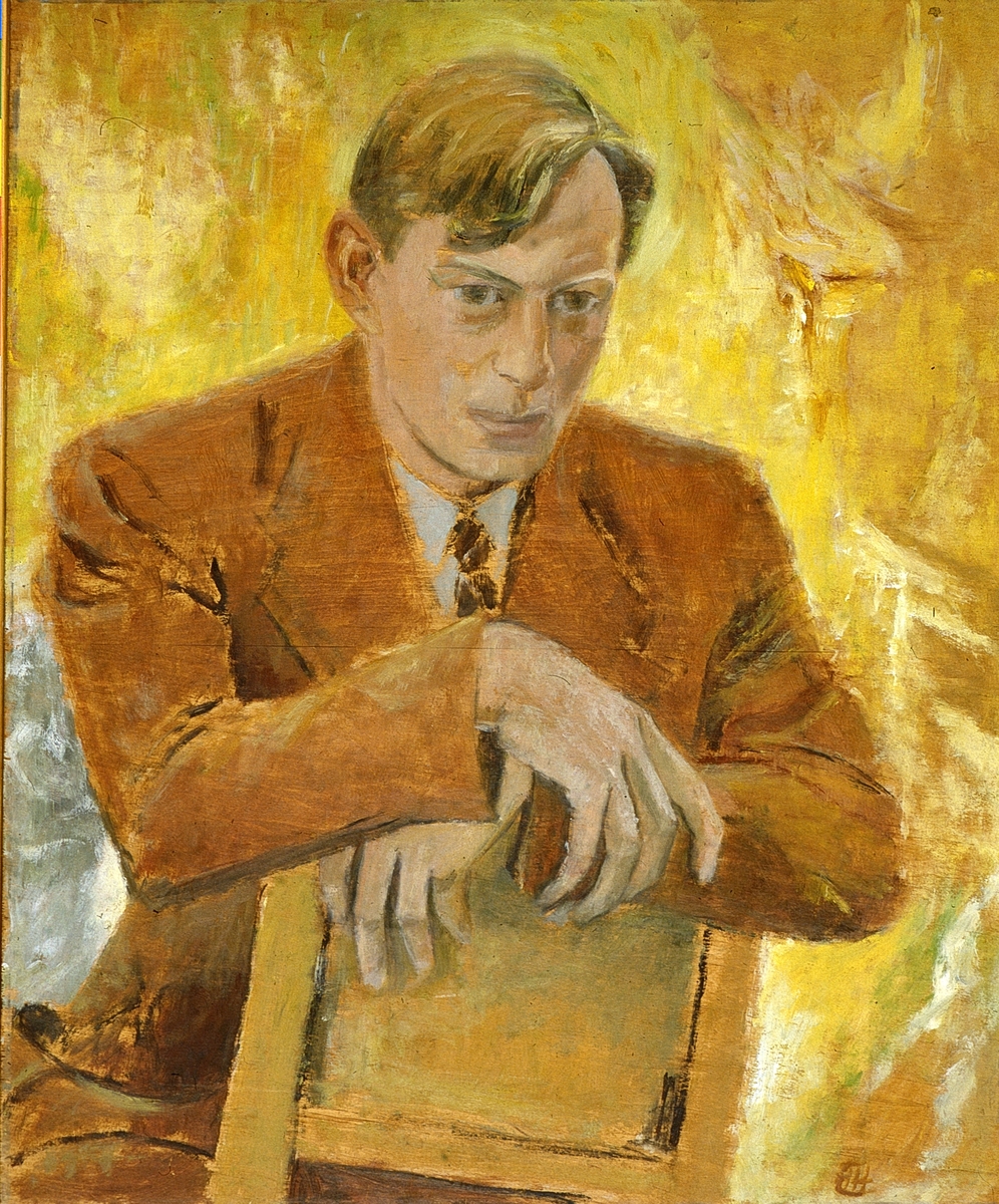 Portrett av Dan Lindholm [Maleri]
