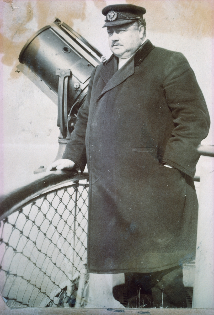 Sjökapten Gösta Bredenberg.