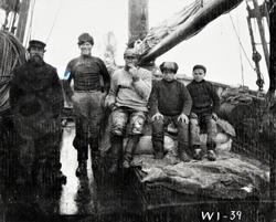 Gjesvær. Russisk skipsmannskap. 1905.