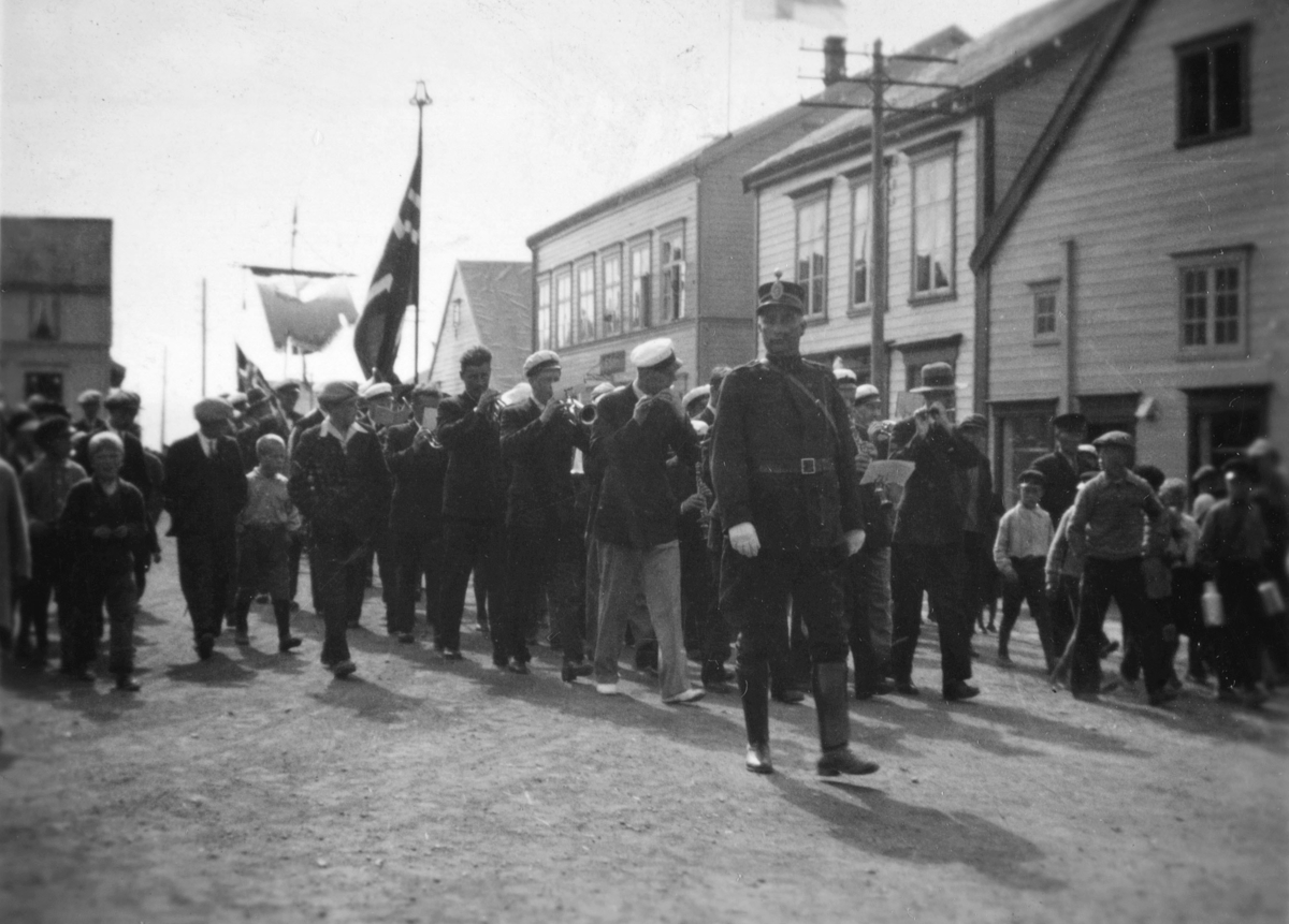 17.mai feiring i Vadsø i mellomkrigsårene.