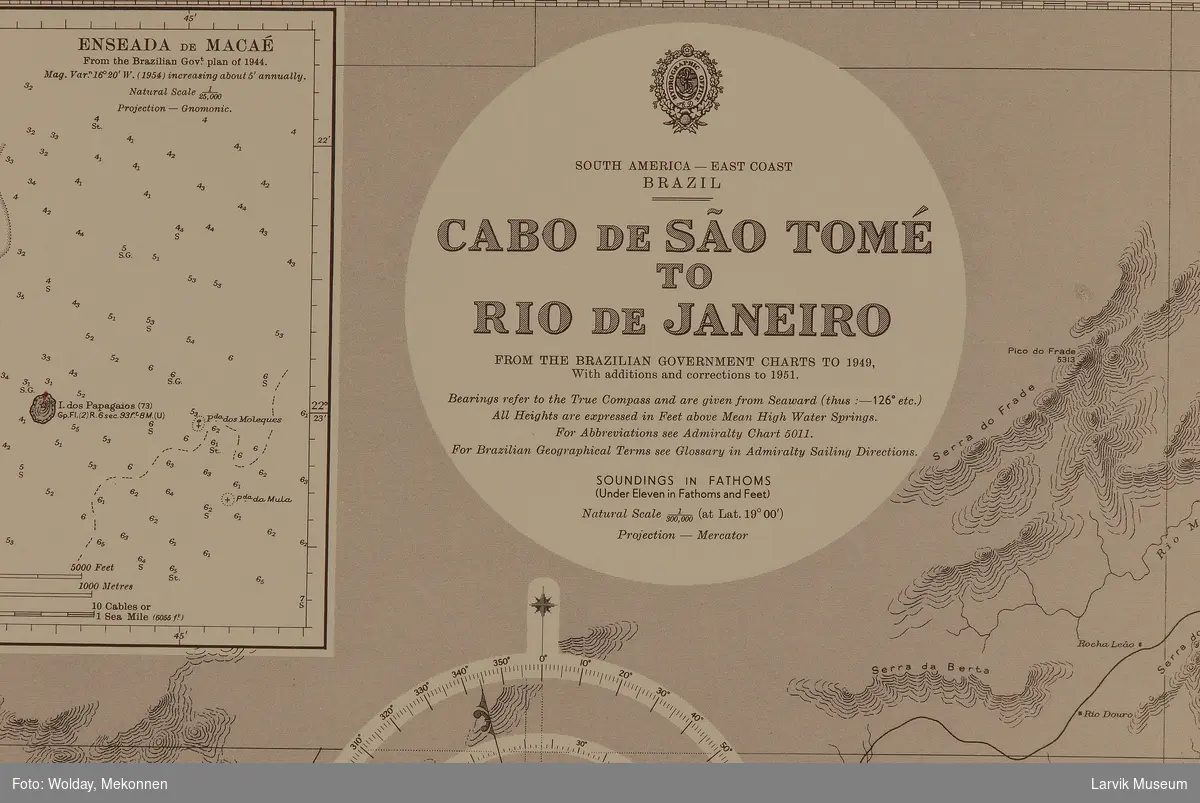 Cabo de Sao Tome to Rio de Janeiro