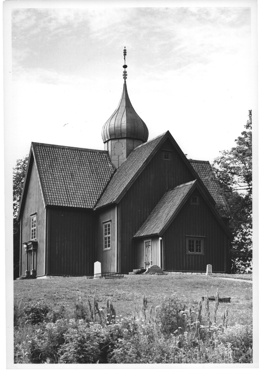"Boyerkirke". Den nye kirken på Reinsklosteret ST.