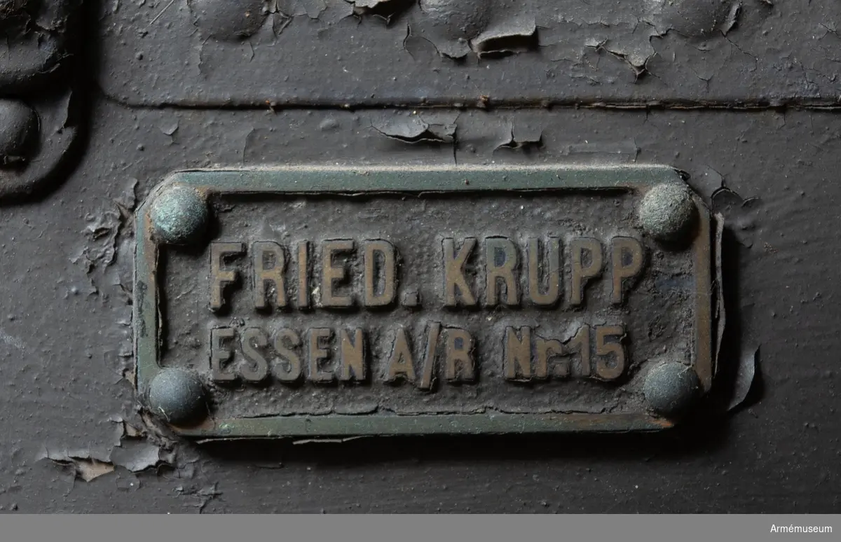 Grupp F VI.
Krupp, AR nr 15.