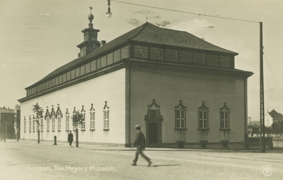 Bergen. Rasmus Meyers museum. Utgiver: Oppi kunstforlag, før 1926.