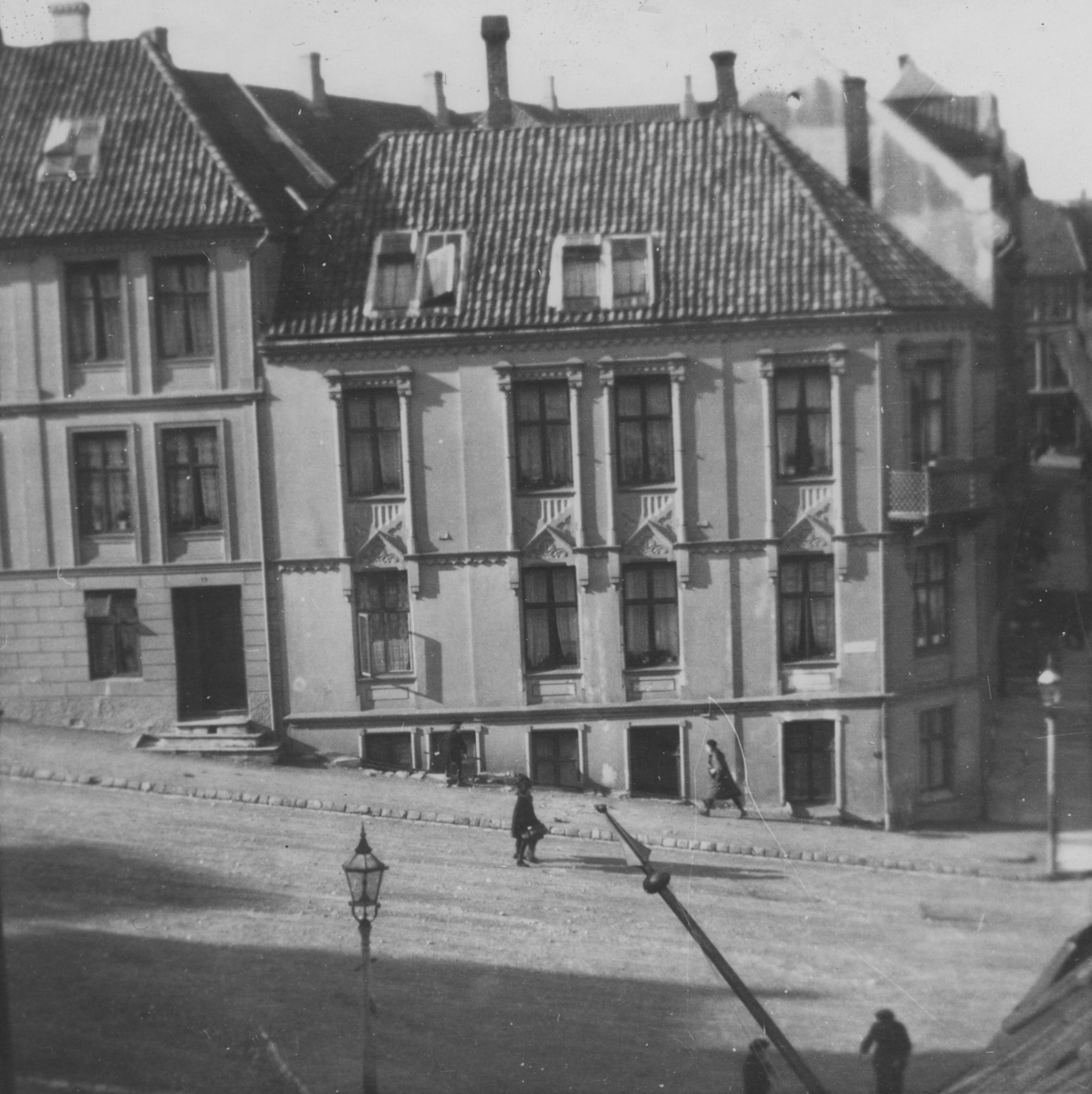 Bergen. Strømgaten / Fredrik Meltzers gate 11 B, 1919.