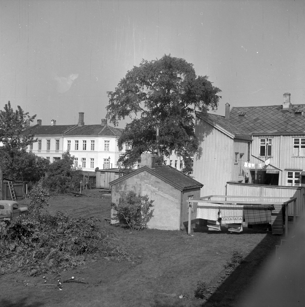 Byggearbeid ved St. Jørgens hus