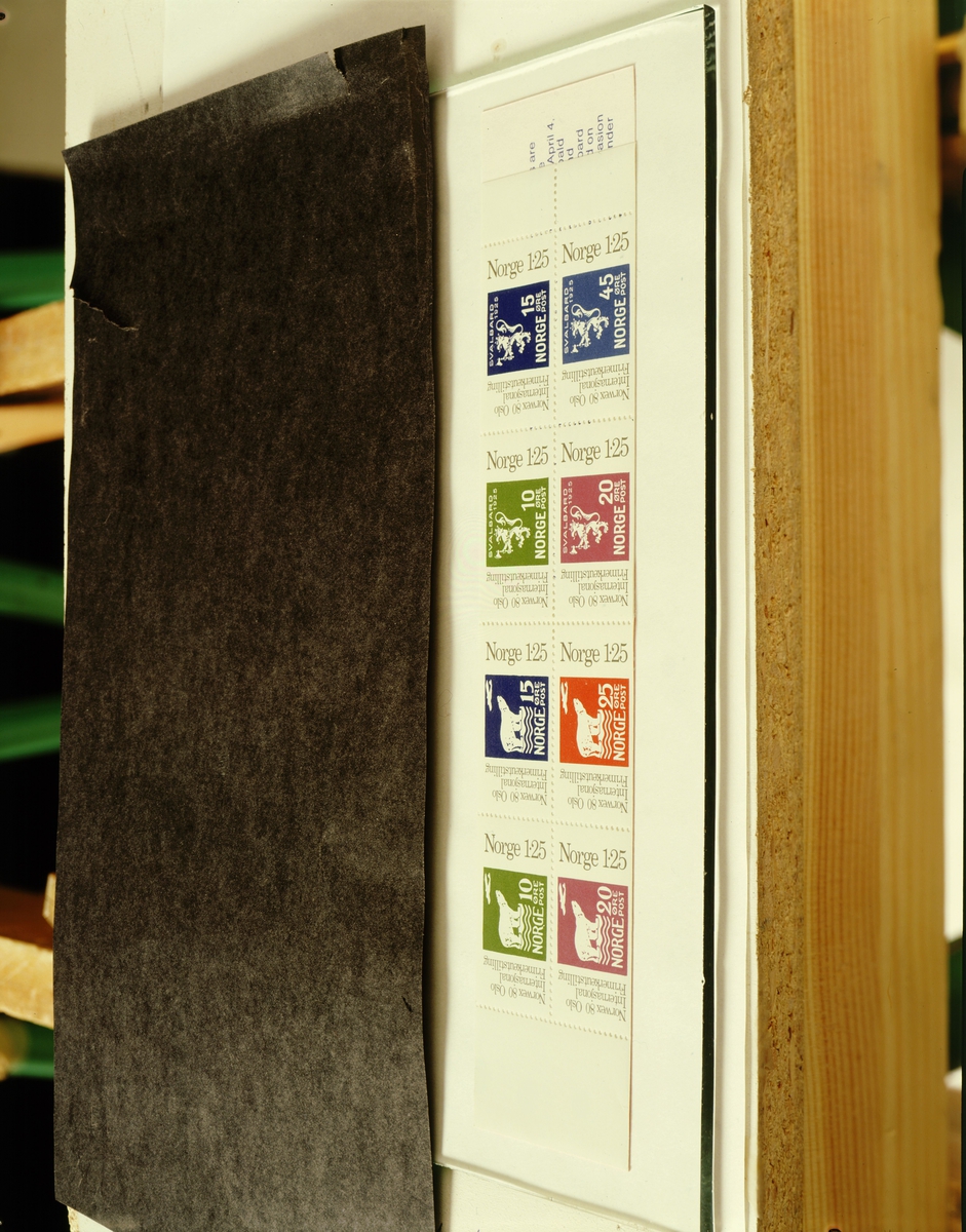 postmuseet, Kirkegata 20, frimerker, NK 823, 824, 825, 826, 827, 828, 829, 830, NORWEX 80, frimerkehefte, Polmerker, Svalbard, 19. september 1978 