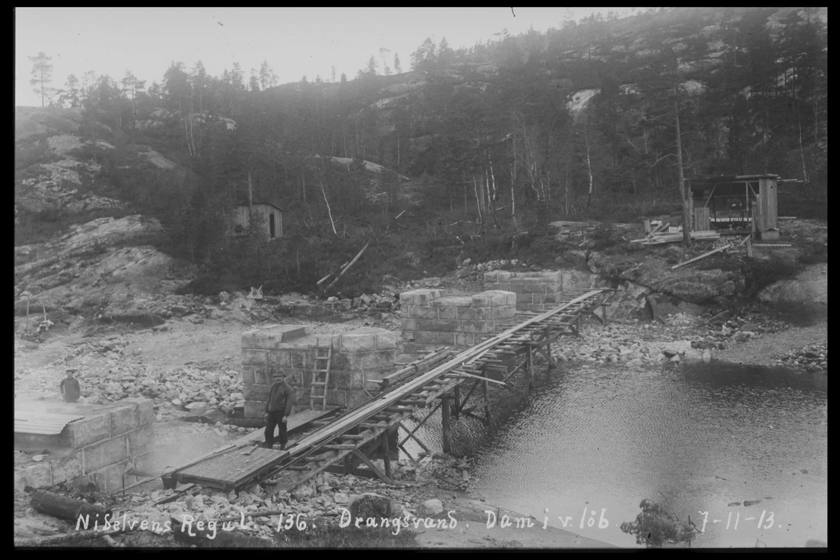 Arendal Fossekompani i begynnelsen av 1900-tallet
CD merket 0468, Bilde: 98
Sted: Drangsvann dam
