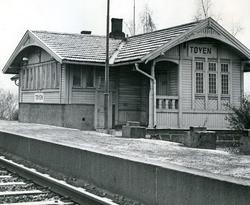 Tøyen stasjon, november 1965
