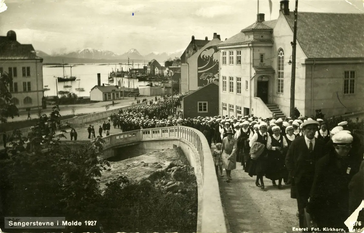 Sangerstevne i Molde 1927.