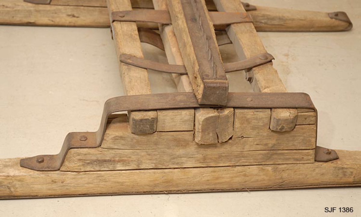 Slede - Anno Norsk skogmuseum / DigitaltMuseum