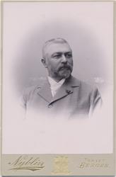 Portrett, antatt Wilhelm A. Mohn, 1896