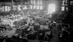 HAMAR JERNSTØPERI OG MEK. VERKSTED, HAM-JERN, INTERIØR FRA M