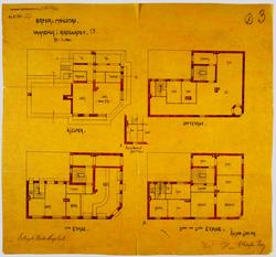 Brødr. Mogstad. Varmehus i Kirkegaden 13 [Plantegning]