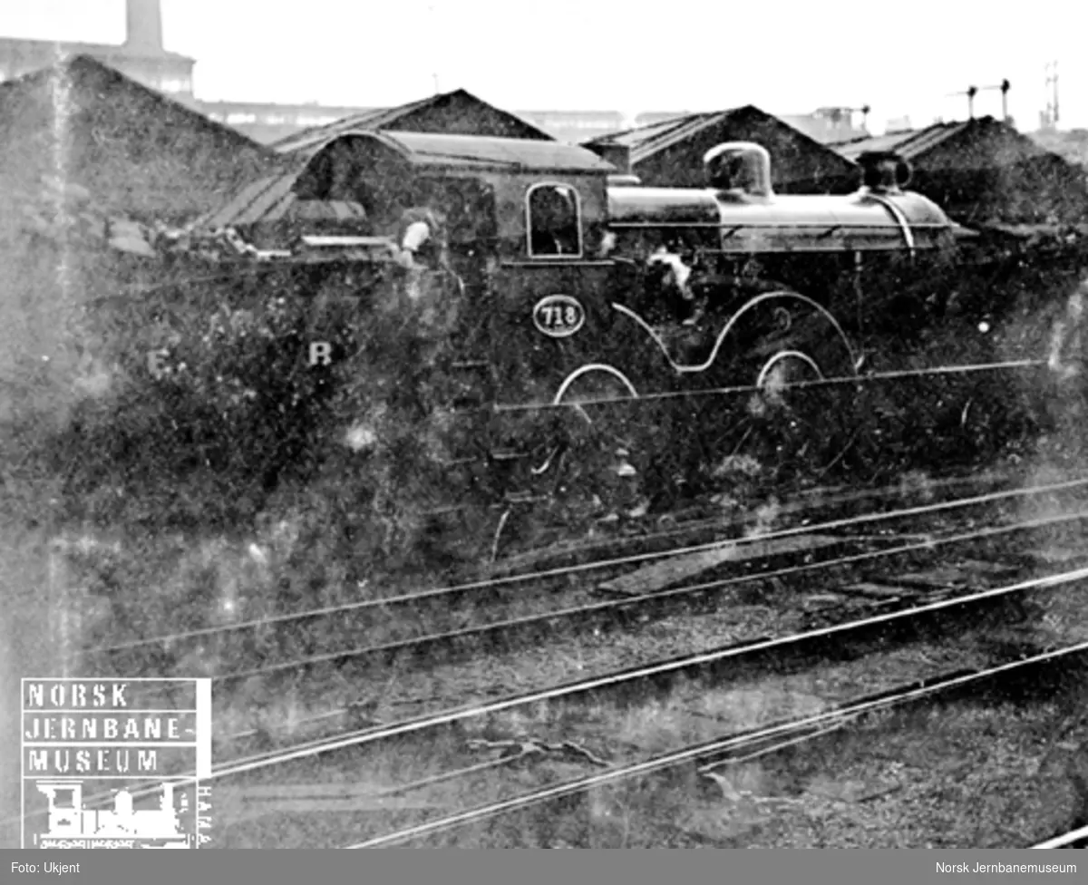Great Eastern Railway damplokomotiv nr. 718