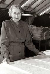 Personalalbum fra Christiania Seildugsfabrik, påbegynt i 195