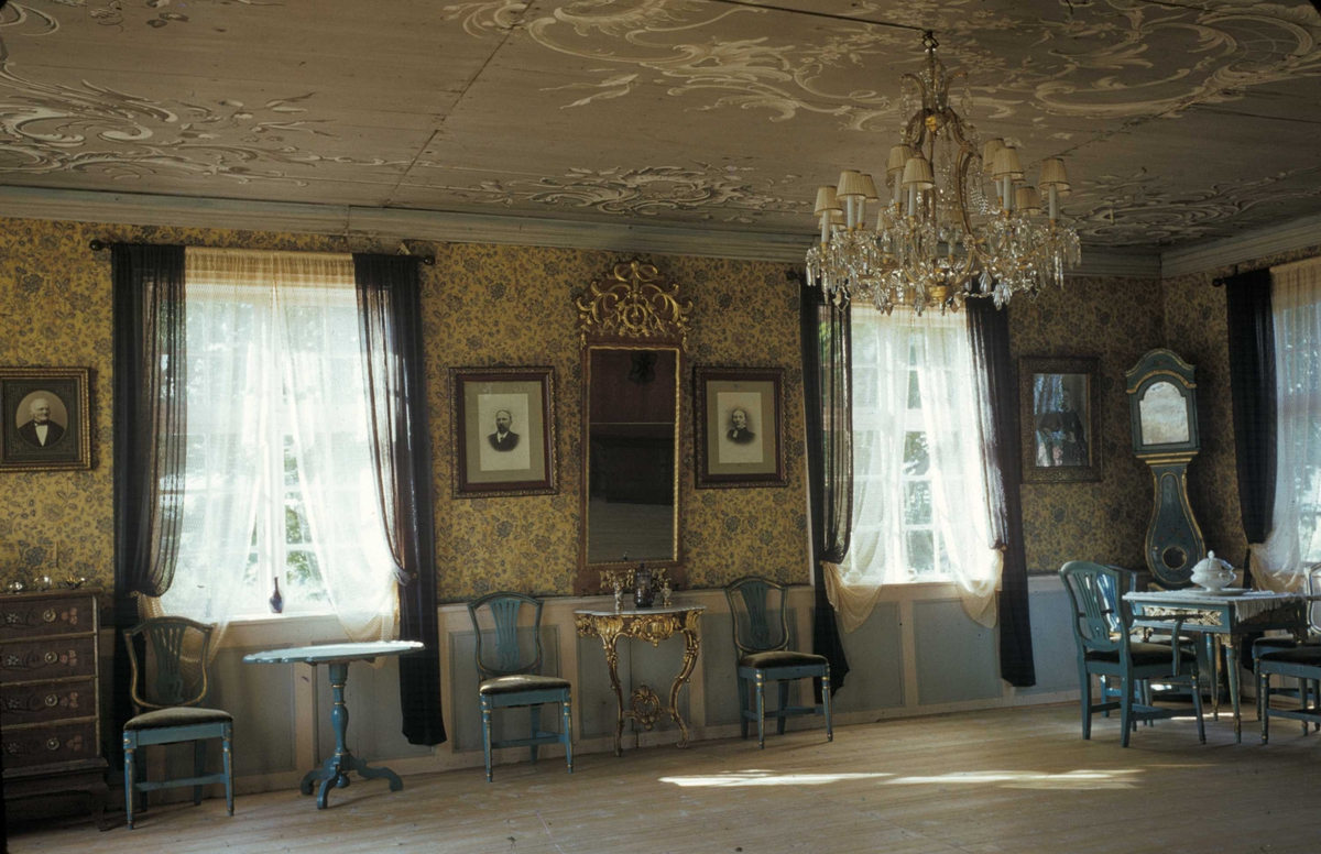 Ringnes gård, stange. gul stue, rokokko. norsk folkemuseum ... Gul stue