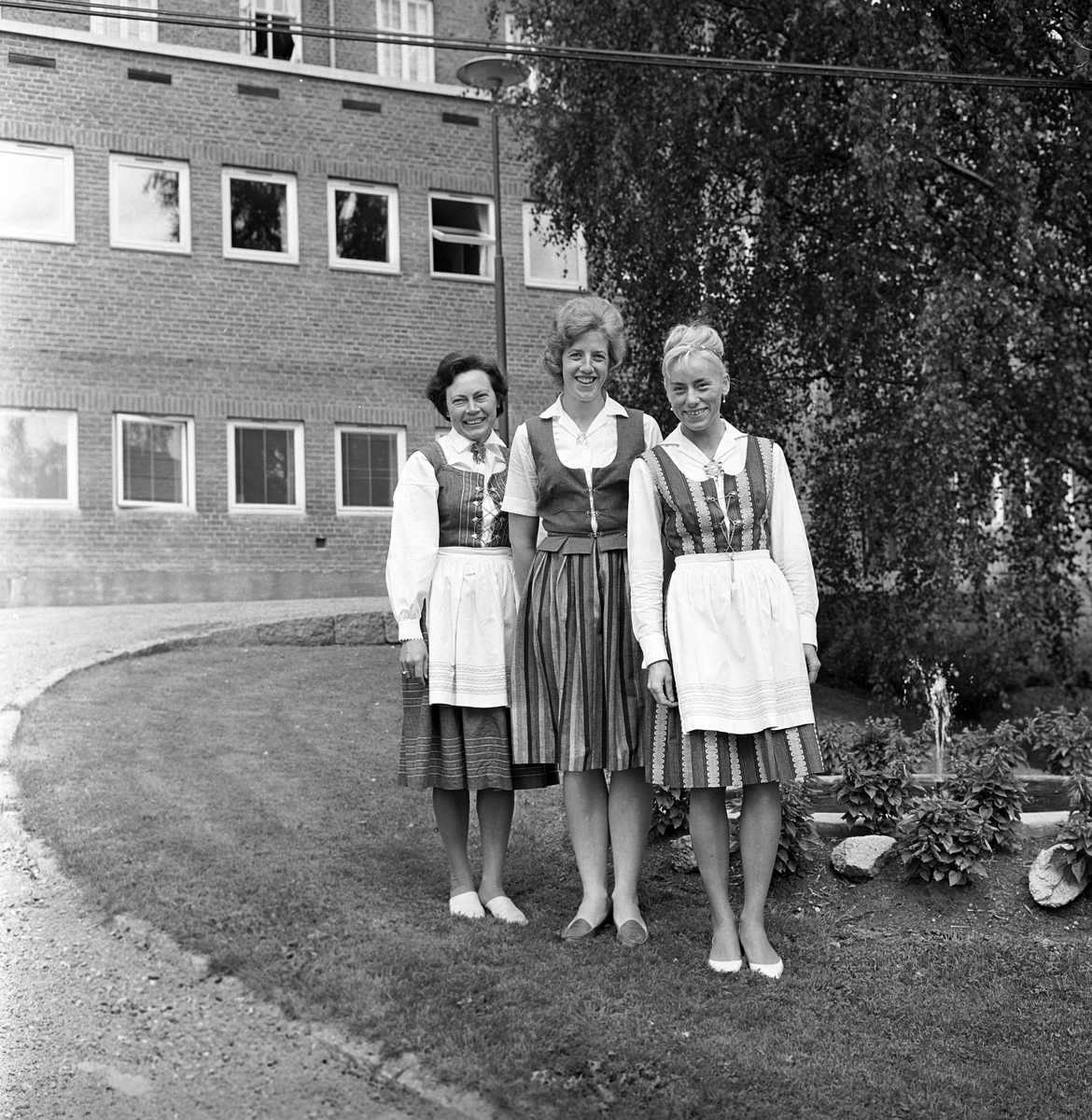 Serie. Fra Solberg Spinneri i Drammen. Fotografert august 1963.