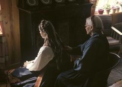 Brudepynting; Bø i Telemarke.
Brud Unni Forberg sammen med 