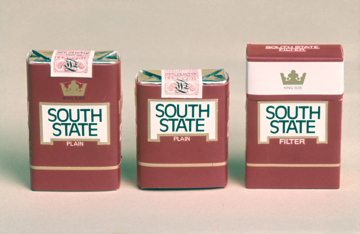 South State. Reklame for Tiedemanns Tobak.