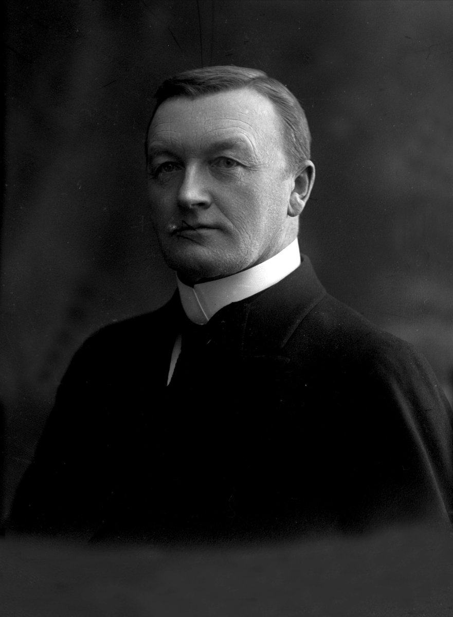 Portrett, Jens Kristian Meinich Bratlie som statsminister, mars 1912.