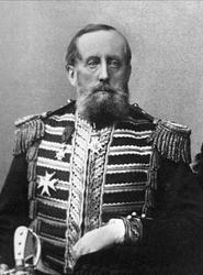 Portrett, Herman, baron Wedel-Jarlsberg i uniform som første