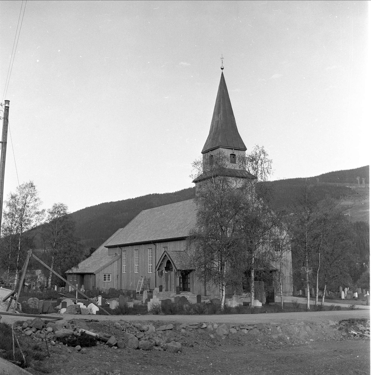 Ål kirke, Ål, 04.06.1959.