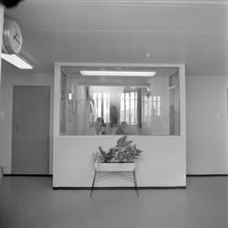 Drammen, oktober 1962. Nytt kretsfengsel. Vaktrom.