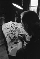 Fra Åmotsdal, Flatdal, Seljord, Telemark. August 1964. Asmun