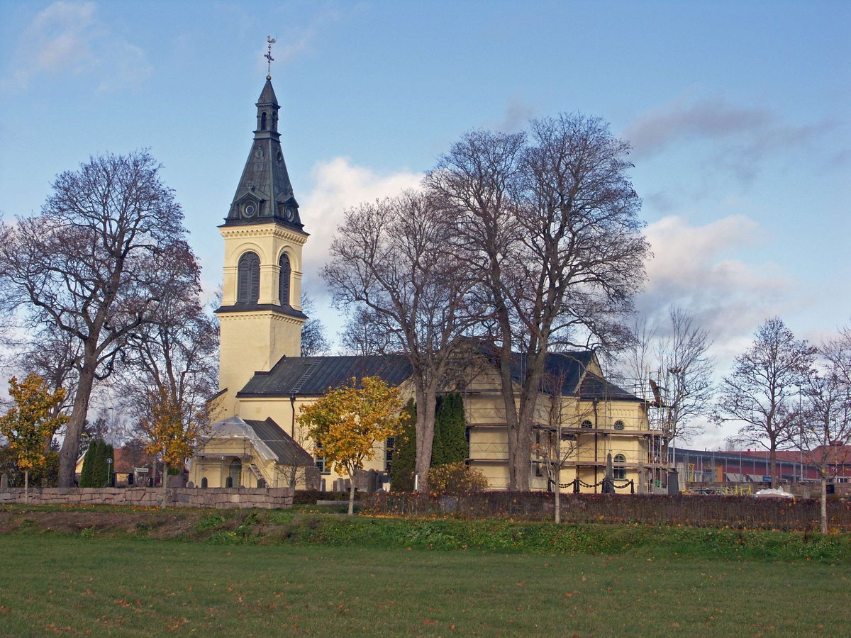 Vänge kyrka, Uppland från sydost, 2008