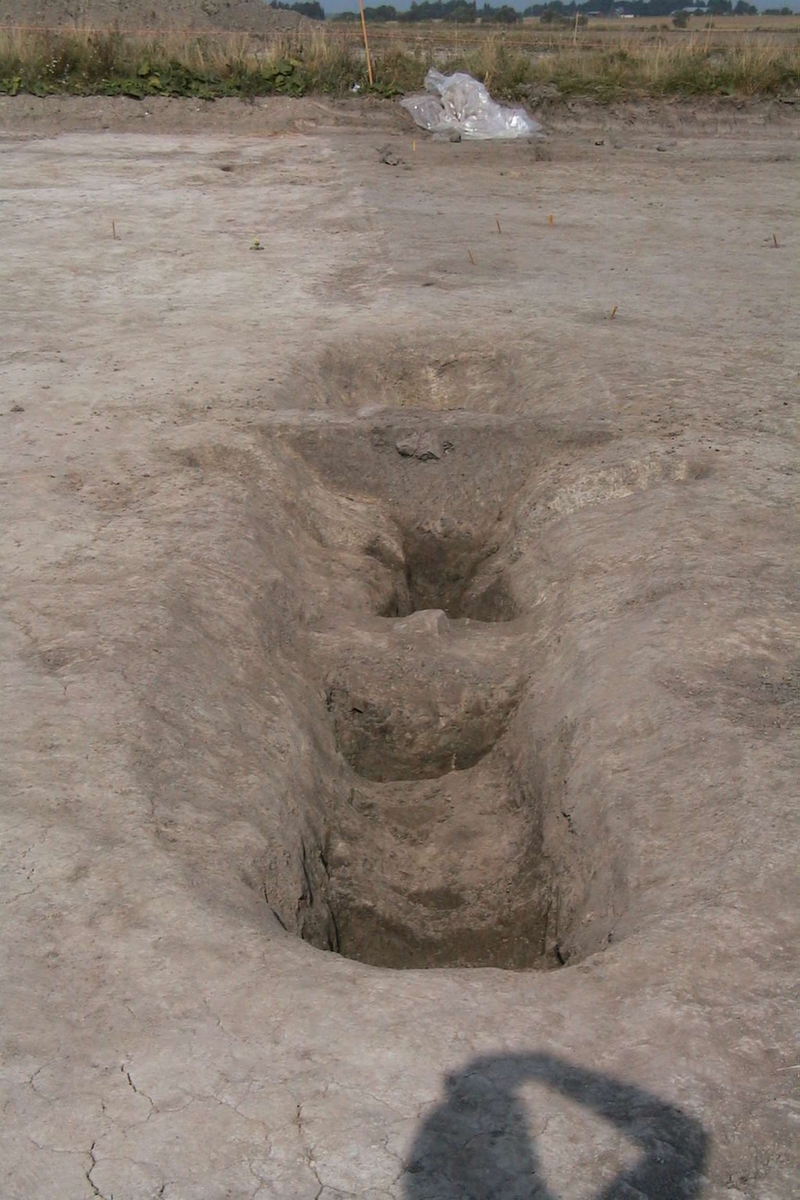 Arkeologisk undersökning, Berget, Gamla Uppsala 2002