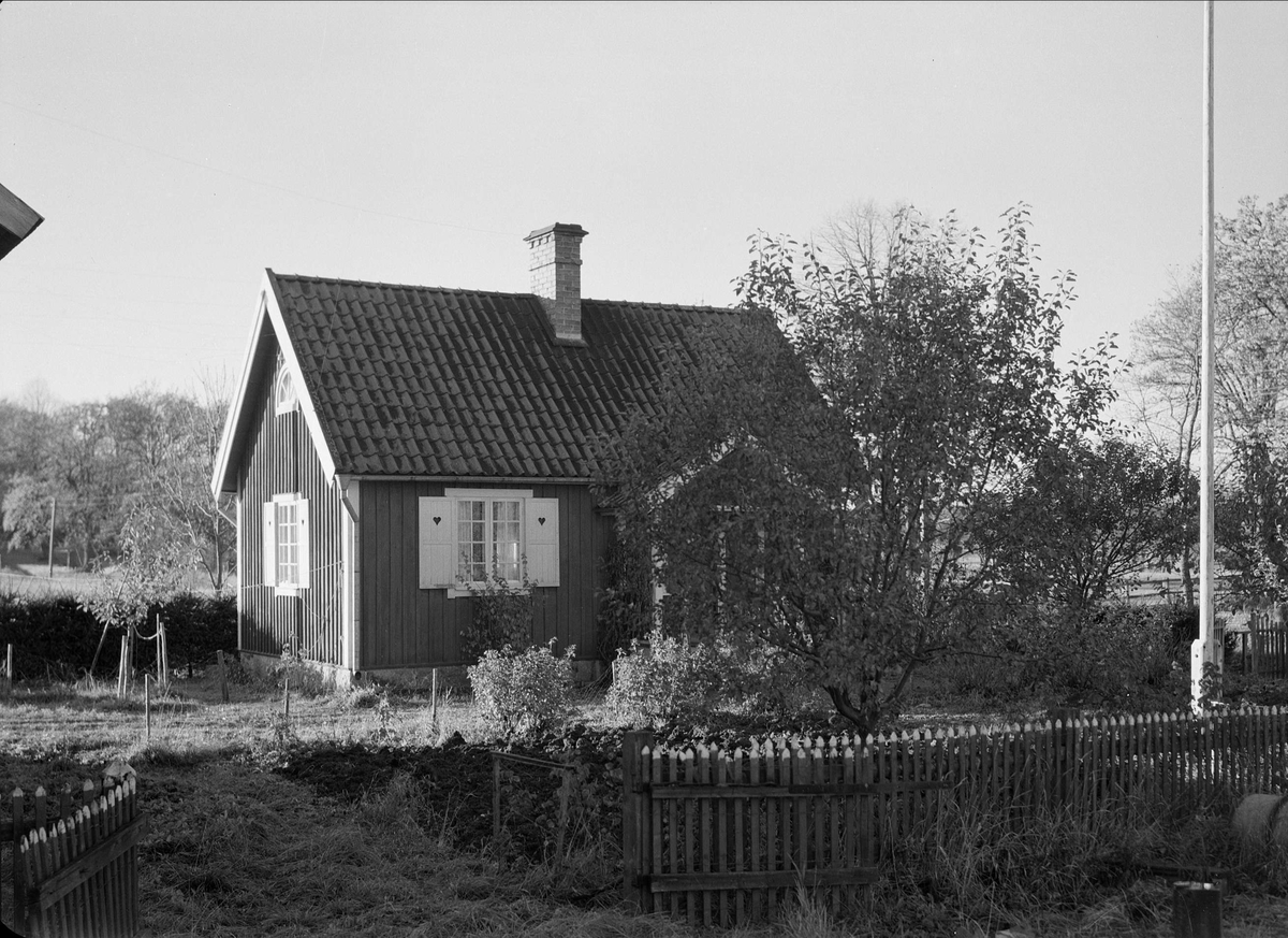 Bostadshus som tillhör Nyborgs gård, Håtuna socken, Uppland 1939