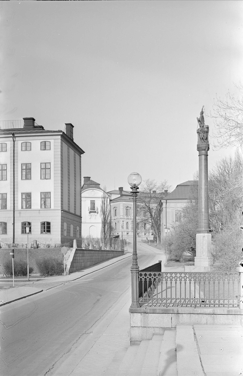 "Riddartorget mot Universitetet", Biskopsgatan, stadsdelen Fjärdingen, Uppsala