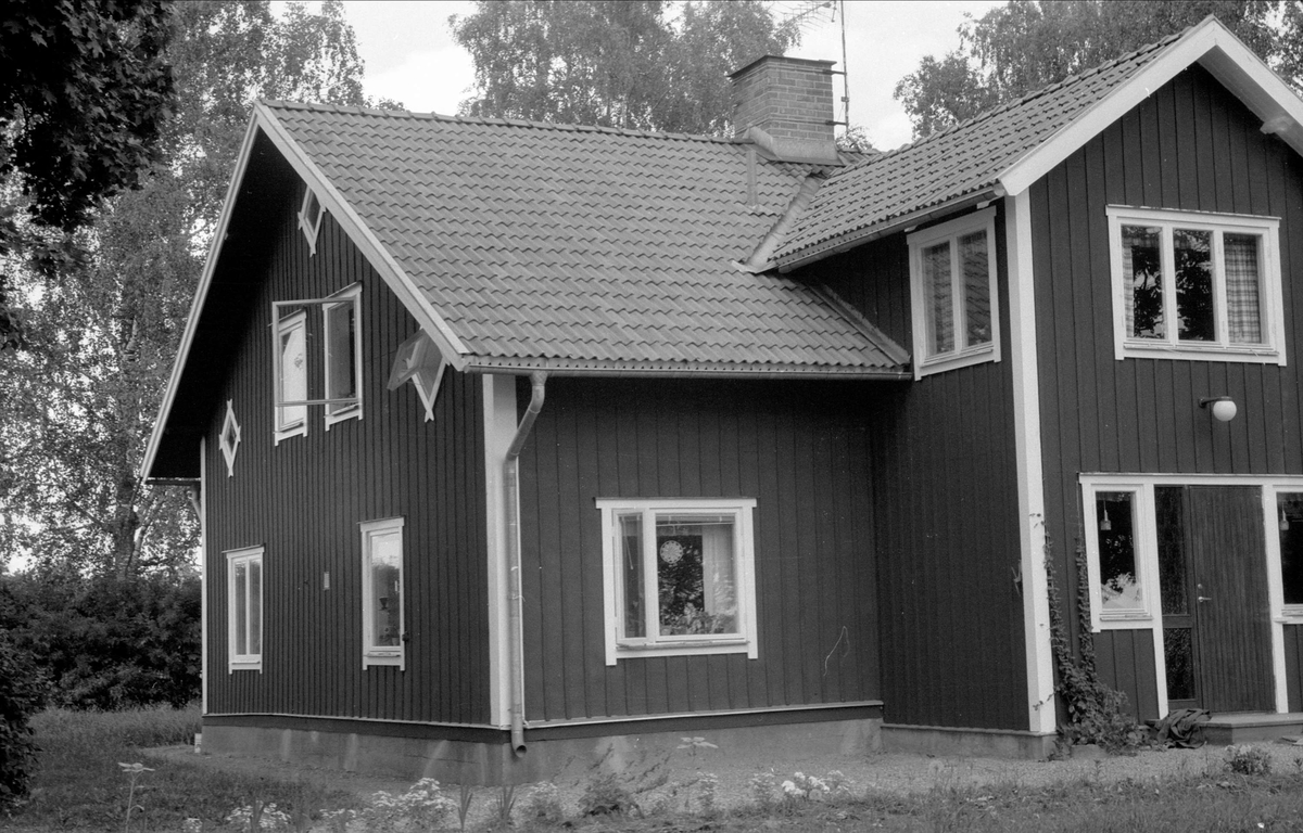 Mangårdsbyggnad, Yttergärdet, Svista 3:1, Bälinge socken, Uppland 1976