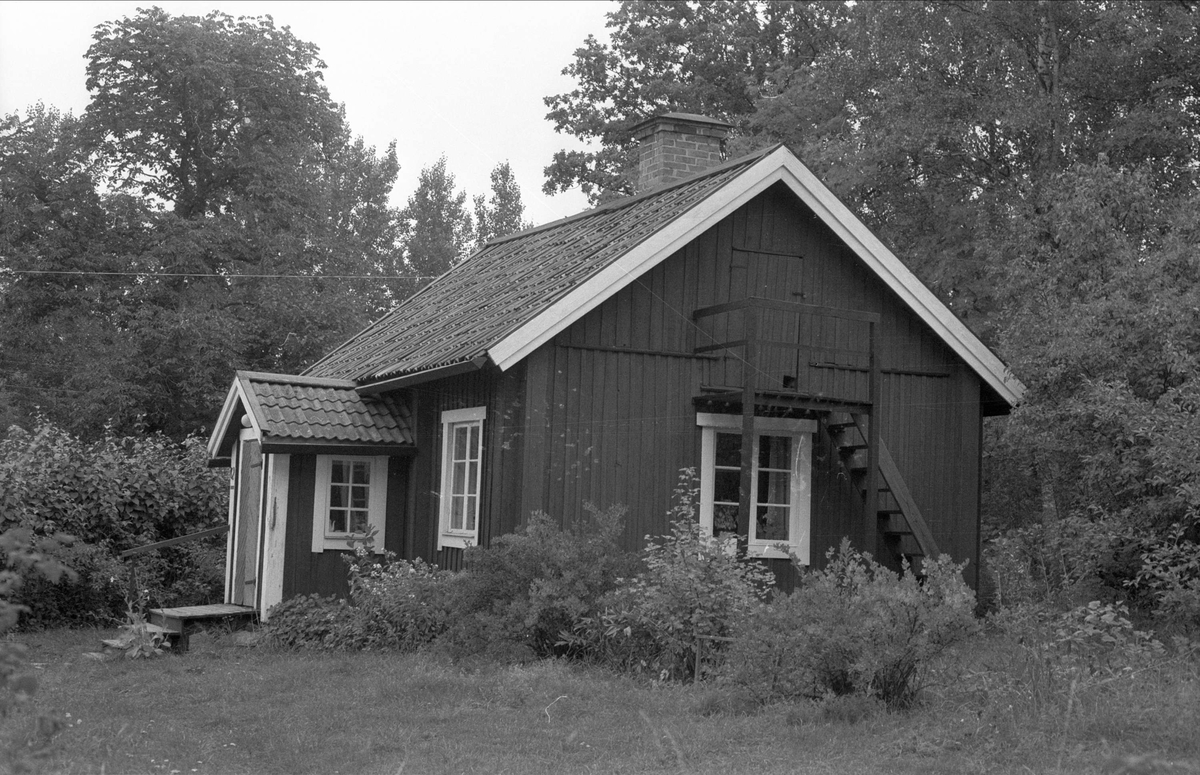 Bostadshus, Lejstugan, Rasbo socken, Uppland 1982