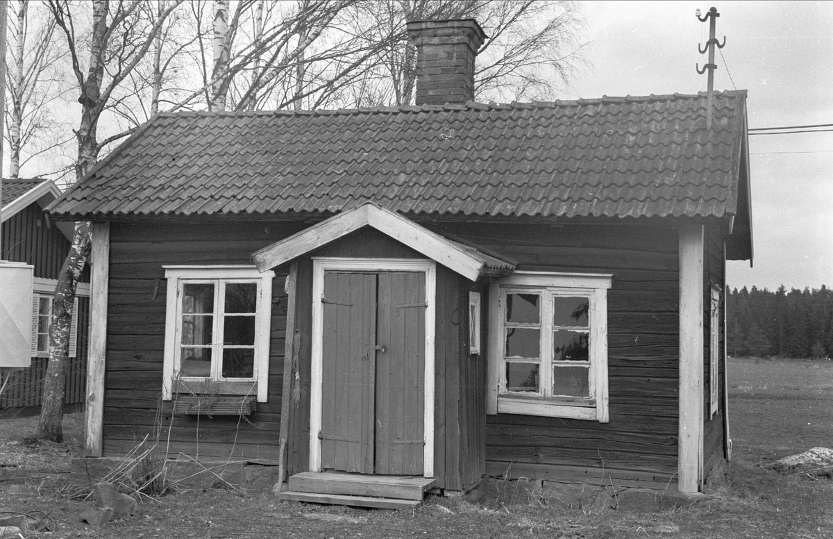 Drängstuga, Gränby 1:2 ocg 2:2, Ärentuna socken, Uppland 1977