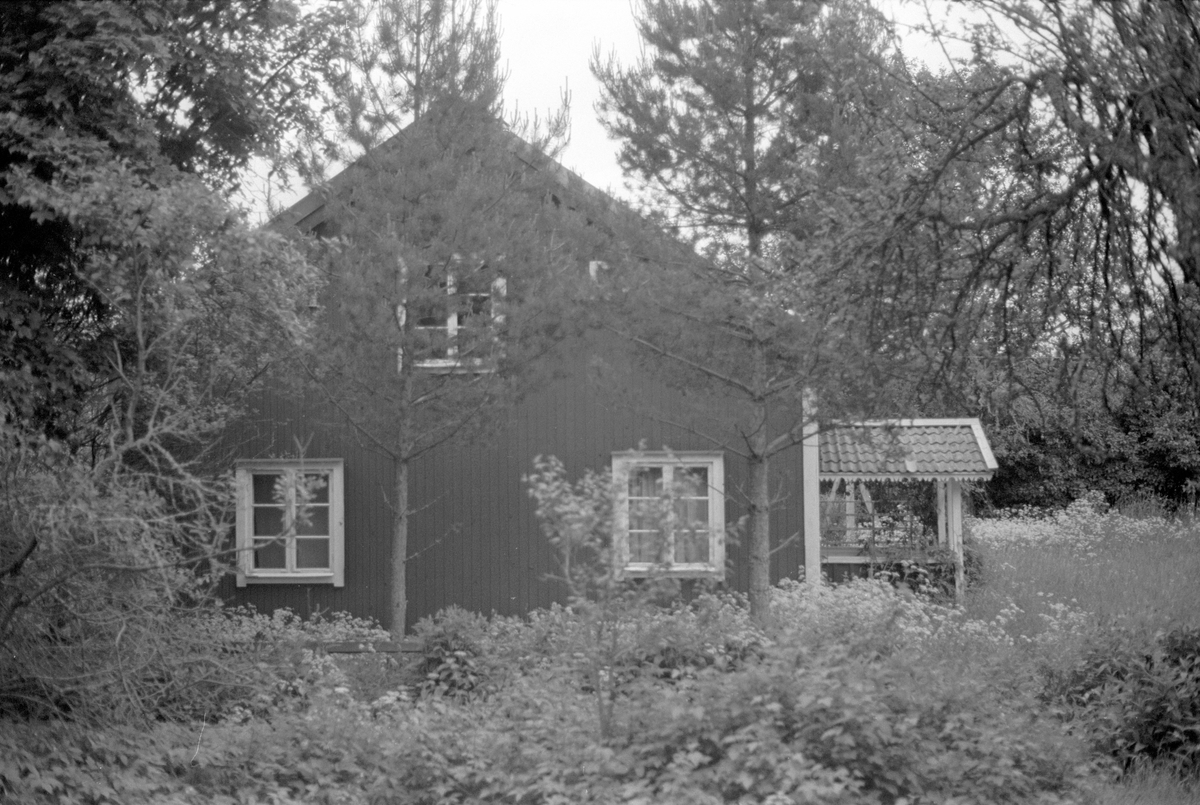 Bostadshus, Vreta, Burvik, Knutby socken, Uppland 1987