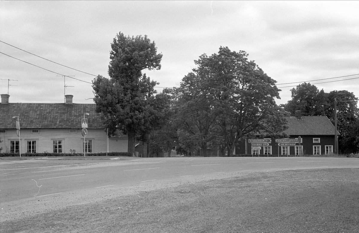 Vy över Johannelund, Lilla Väsby, Almunge socken, Uppland 1987