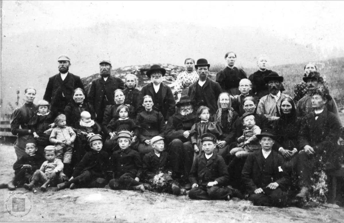 Gardfolk på Nome i Øyslebø.