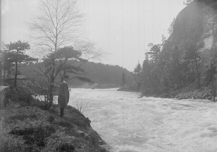 Vattenfall i Trollhättan, maj 1908