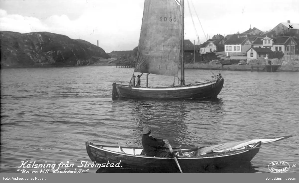 Hälsning från Strömstad. 