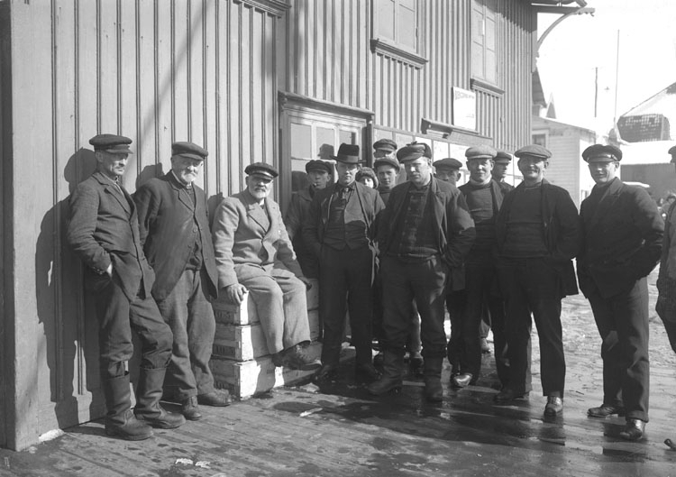 Fiskare på Smögen 1924