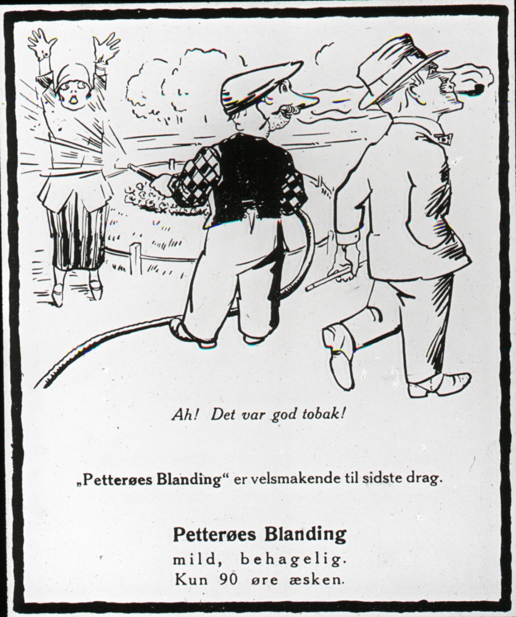 Reklame for Petterøes Blanding.