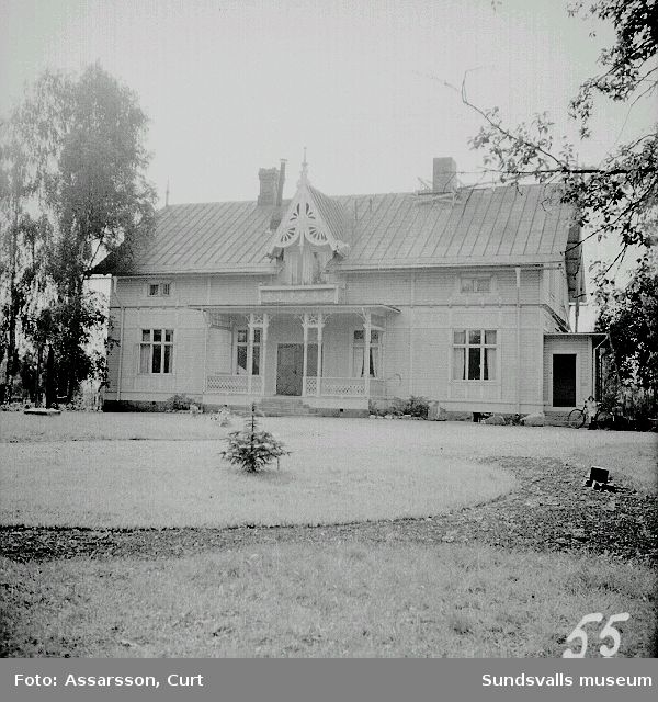 Herrgårdsbyggnaden i de s.k Svartviks gårdarna.